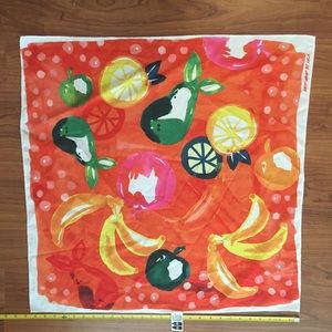 Lush Knot Wrap Scarf 🍎🍌🍍